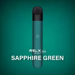 RELX INFINITY SAPPHIRE GREEN (เครื่องเปล่า) new